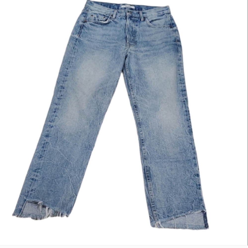 Grlfrnd helena light wash crop jeans  women size 26 - Picture 15 of 15